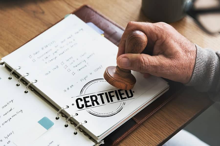 certificação ISO
