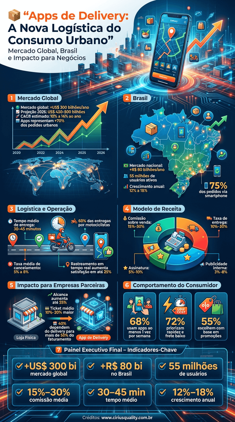 Aplicativo de Entrega de Mercadorias e Vantagem Competitiva