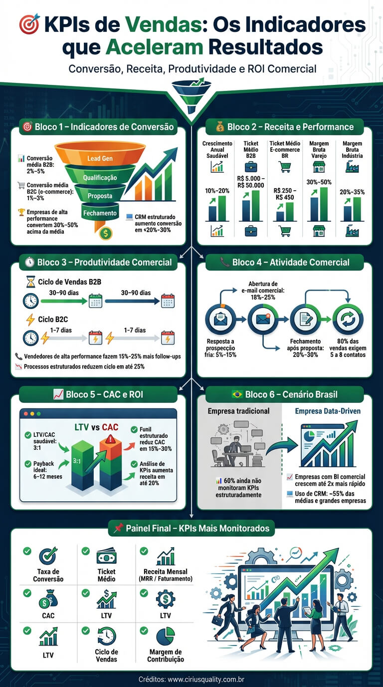 KPIs de Vendas