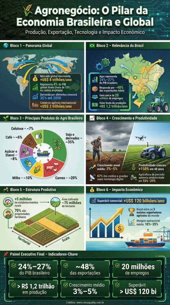 O Que É Agronegócio E Sua Importância Na Economia Brasileira - Cirius ...