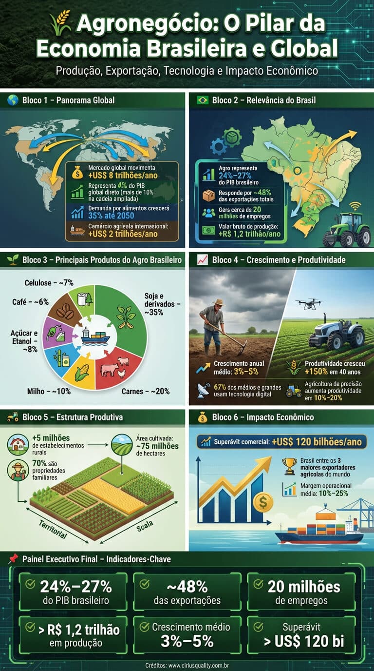 O Que É Agronegócio E Sua Importância Na Economia Brasileira