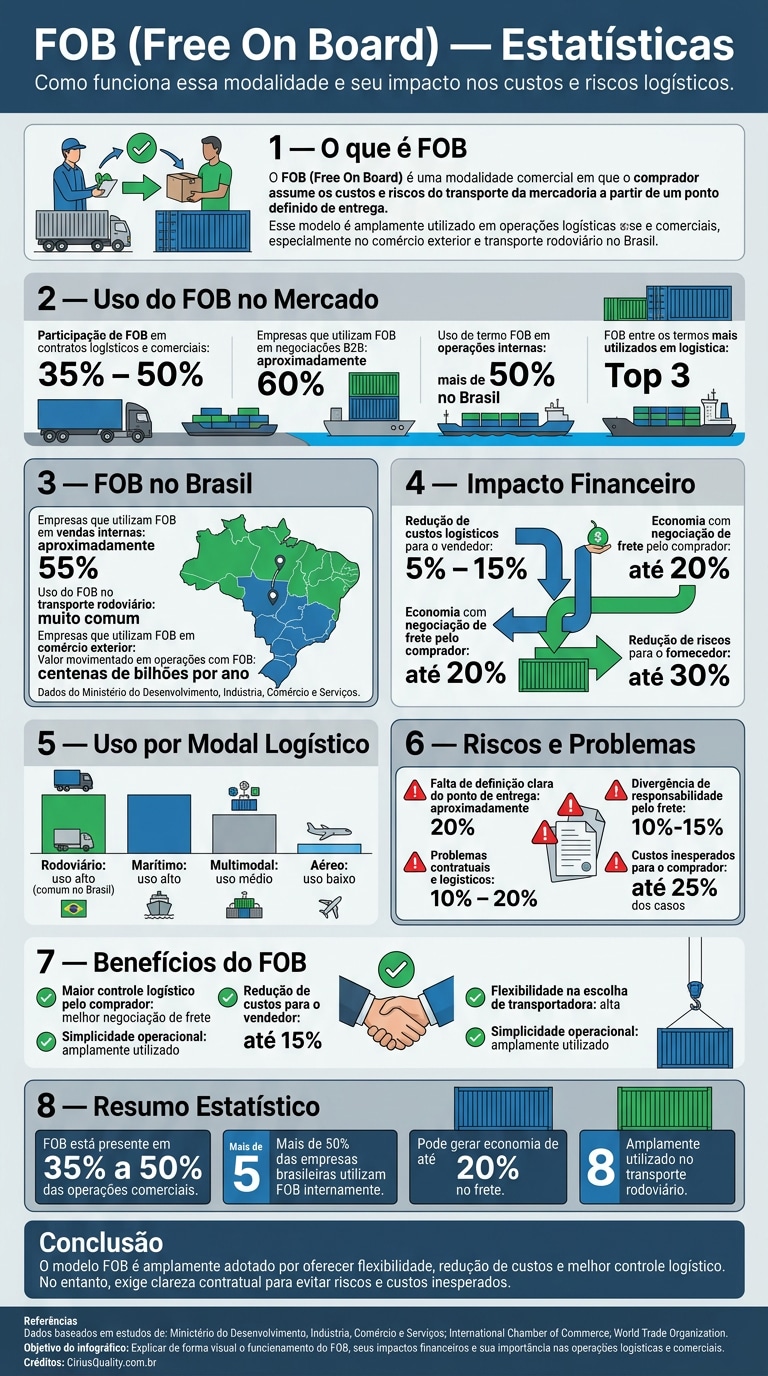 O Que É FOB E Como Ele Impacta Suas Operações Logísticas