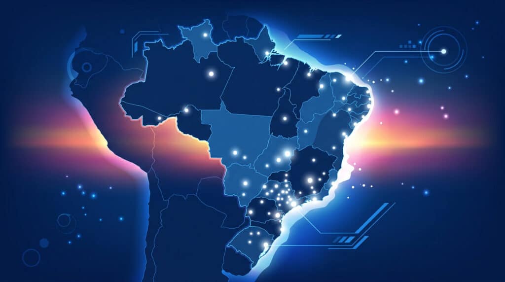 Rede de laboratórios acreditados pelo INMETRO CGCRE no Brasil