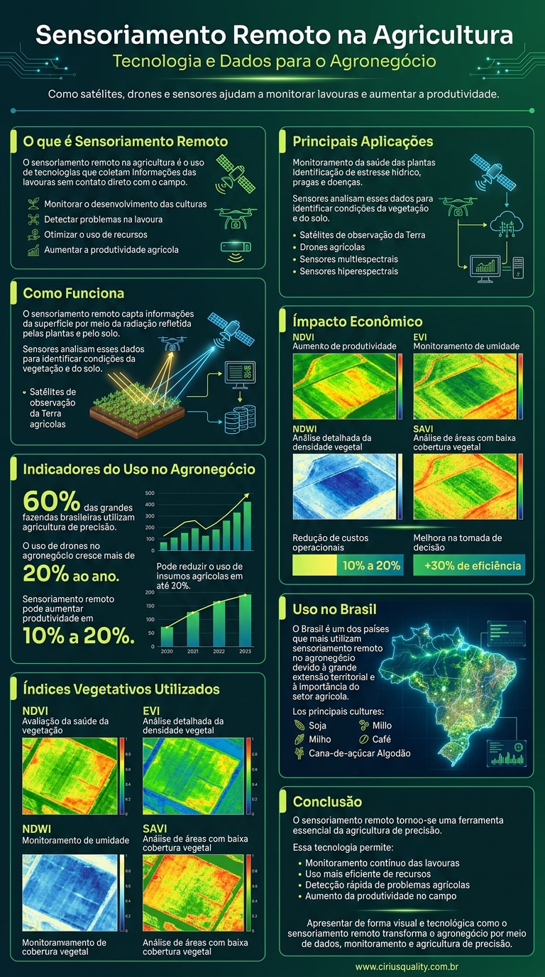 Sensoriamento Remoto na Agricultura 