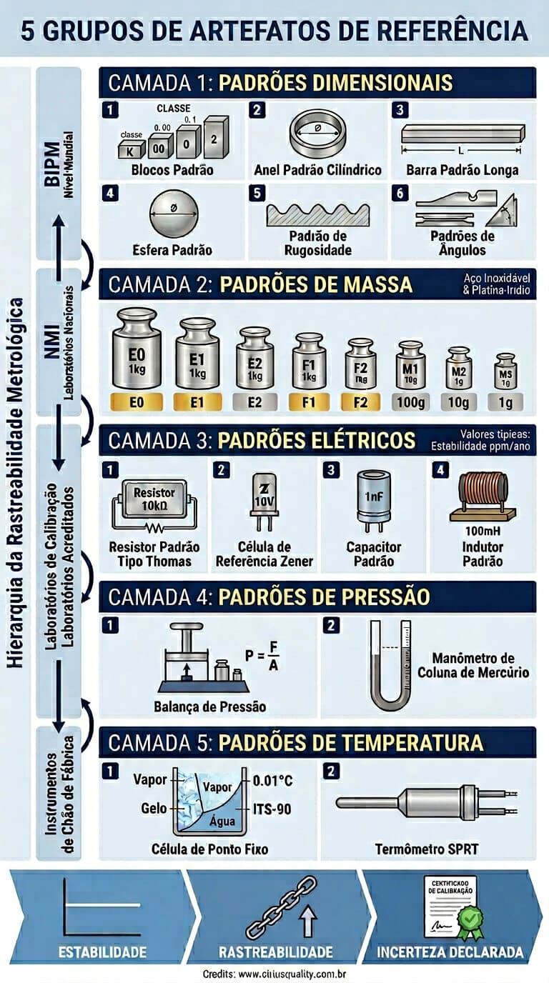 Artefato de Referência em Metrologia