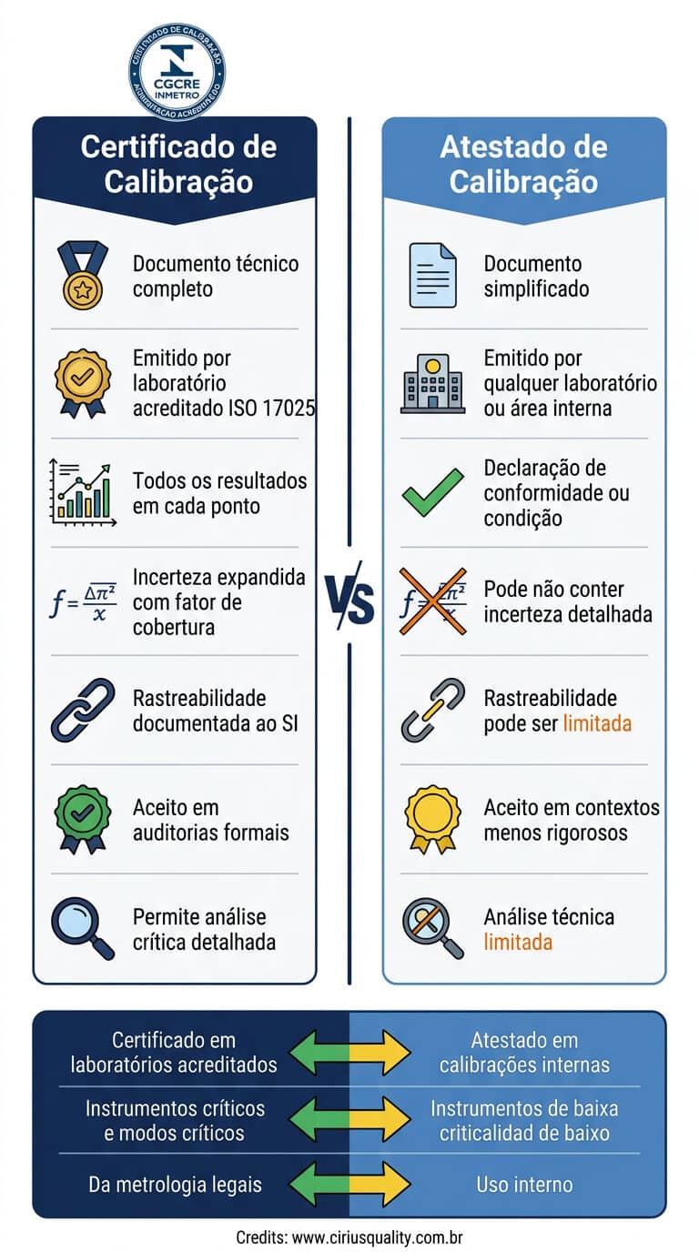 Atestado de Calibração